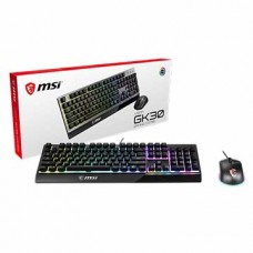  MSI微星 VIGOR GK30 Combo 電競鍵盤滑鼠組 (黑色) ( Vigor GK30 Combo TC )